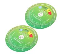 ibasenice Scheda di Controllo Bmi per Altezza e Peso 2 Pezzi in Plastica, Monitoraggio Completo della Forma Fisica, Gestione del Peso senza Manuale, per Casa e Programmazione Alimentare