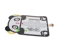 ibasenice Scheda Musicale Didattica con Design Panda Lavagna Portatile per Principianti Carte Note Musicali per Apprendimento Teoria e Ritmo Strumento Educativo per Pratica e Riconoscimento