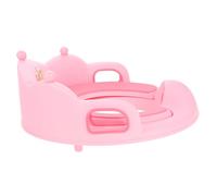 ibasenice Seggiolino Vasino Per Con Cuscino e Adattatore Wc Per Sedile Antiscivolo Per Colore Rosa Per Allenamento Al Vasino