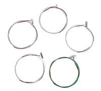 ibasenice Set 10 Corde Ricambio Guzheng B Multiuso 6-10 Corde in Filo Metallico Resistente per Strumenti a Corda, Accessori Pratici per Suonatori di Guzheng, Parti di Ricambio per Musica