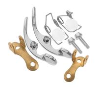 ibasenice Set 10 Pezzi Accessori Tromba Piccolo Kit Valvola Acqua Chiave, Viti, Cuscinetti Gomma e Base, Compatibile Per Riparazione Strumenti Musicali Ad Uso Orchestra e Banda