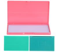 ibasenice Set 3 Contenitori Magnetici per Aghi da Cucito e Ferri da Maglia, Custodia Portatile Quadrata Base Magnetica, Organizer per Punto Croce e Articoli Metallici, Adatto a