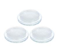 ibasenice Set 3pezzi Porta Composizioni Floreali in Plastico Trasparente, Supporto Rotondo per Stabilizzare Fiori e Assorbire Acqua, per Flower Arrangement