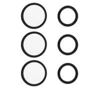 ibasenice Set 6 Pezzi Parti di Ricambio per Stetoscopio con Membrana Galleggiante e Anello Antifreddo, Kit Accessori di Riparazione Compatibile per Uso Clinico e Manutenzione Medica