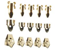 ibasenice Set da 1 Plettri per Dita in Metallo Resistenti per Chitarra e Banjo, Proteggi Dita e Unghie, per Suonare Chitarra Elettrica e Classica