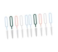 ibasenice Set Di 10 Spazzole Per Biberon Spazzola Per Biberon A Forma Di Ciuccio Spazzola Per Pulizia Delicata Del Bambino