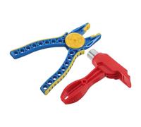 ibasenice Set di 2 strumenti per la rimozione dei mattoni: pinze separatori e martello - Strumenti per lo smontaggio dei mattoni, accessori per giocattoli da costruzione per attività di gruppo a casa