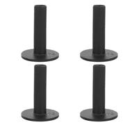 ibasenice Set di 4 Tee da Golf in Gomma per Campo Pratica - Tee da Interno per Tappetino di Allenamento e simulatore - Supporto in Gomma infrangibile per Pallina da Golf, Altezza 70 mm/2,76 Pollici