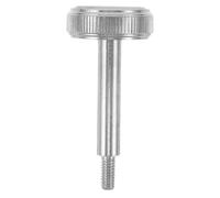 ibasenice Set di Pulsanti per Dita e Aste di Collegamento per Tromba in Metallo Argento, Accessori per Strumenti Musicali ad Alta Precisione, Adatti per Strumenti a Ottone Alti, Medi