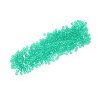 ibasenice Set in Plastica Trasparente Pezzi 500 di Mini Dadi Quadrati Verdi con Puntini Facili da Leggere, Leggeri per Giochi da Tavolo per Feste e Viaggi