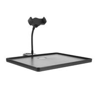 ibasenice Set Supporto Per Live Streaming Vassoio Portaoggetti Multifunzionale Regolabile Per Supporto Telefono e Scheda Audio, Materiale Resistente e Compatibile Supporti Da Terra Tripode