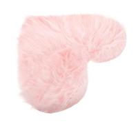 ibasenice Sfondo per Foto Luxury Rosa a Forma di Cuore in Poliestere e Acrilico, Cuscino Soffice per Manicure Nail Art, Facile da Mantenere per Display Prodotti Nail Art