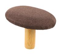 ibasenice Sgabello in Ginocchio Sedia Inginocchiata Sgabello Inginocchiatoio Panca Inginocchiata Sedia Con Ginocchiera Banchi Di Preghiera Poggiapiedi Basso Poggiapiedi Corto Cotone Marrone