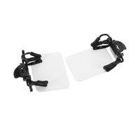 ibasenice Shooting Glasses Blinder Occluder Clip Patch Facile da Installare e Rimuovere Clip 2 Pezzi ABS Bianco per Tiro Arco e Tiro, per Arcieri Professionisti e Principianti