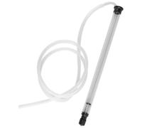 ibasenice Sifone Compatto e Vino Plastica Automatico Facile Nero in da Pulire Tubo Trasparente da 125cm per Uso in Cucina e Produzione di Vino Fatto in Casa