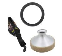 ibasenice Sordina Per Sassofono Ad Anello Di Utensili Per Sassofono Accessori Per Resistenti e Pratici Compatibili Per Migliorare Le Capacità Musicali