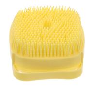 ibasenice Spazzola Bagno in Silicone Leggera e Delicata per Massaggio Capelluto con Dosatore Shampoo Integrato, per Ragazzo Ragazza, Cani e Gatti Sotto la Doccia in Viaggio