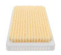 ibasenice Spazzola per Bagno Multifunzione in Plastica Beige per Schiena e Piedi, Design Salva ed Energia, Accessorio Pratico per Doccia e Relax