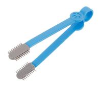 ibasenice Spazzola Per Occhi Animali Silicone Plastica Pettine Rimozione Macchie Lacrime Cani Gatti Toelettatura Pettine Spazzola Animali