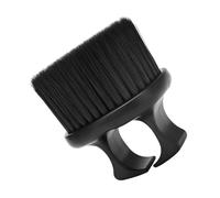 ibasenice Spazzola per Pulizia Capelli e Barba con Anello Ergonomico Pennello Compatto Antiscivolo per Styling e Rimozione Volanti Strumento Professionale per Parrucchieri e Personale
