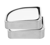 ibasenice Specchietto Retrovisore Auto Angolo Cieco a Ventaglio Specchietto Laterale Piccolo in Vetro Convesso Resistente Set 2 Pezzi Adesivo per Guida Sicura e Retromarcia Facilitata