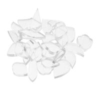 ibasenice Stencil per Pareti Floreali in Plastico 29 Pezzi Forma a Ventaglio Grande e Punta Lunga per Creazioni Floreali Efficienti in Workshop DIY per Principianti