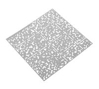 ibasenice Stencil Senza in per Verniciatura e Te Inossidabile da Argento, Resistente Bave Fai su e Blocchi