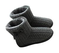 ibasenice Stivali Da Caldi Per Interni Stivali Antiscivolo Per Casa Soffici Realizzati in Cotone Design Confortevole Della Suola e Buona Resilienza