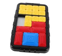 ibasenice Strada di Huarong giocattoli puzzle logici Giochi di pensiero consiglio di insegnamento Mind puzzle per adolescenti giocattoli puzzle matematici plastica Black