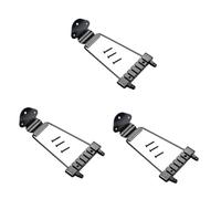 ibasenice String Archtop Tailpiece Per Chitarra Jazz Design Elegante e Facile Installazione Accessorio Per Strumenti Musicali Colore Nero