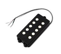 ibasenice String Bass Guitar Open Style Pickup Set Bridge Neck Pickups for Authentic Sound and Tone Standard Wax Potted to Reduce Feedback
