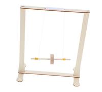 ibasenice Strumento di oscillazione a kit per l'apprendimento della fisica strumenti per esperimenti di fisica di scienze dell'istruzione giocattolo per di legno Beige