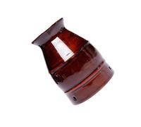 ibasenice Strumento la Moxibustione e Vaso in Ceramica per Massaggio Moxa, Isolamento Antiscottatura, Portatile per Schiena e Collo, Terapia Tradizionale Cinese per Benessere Quotidiano