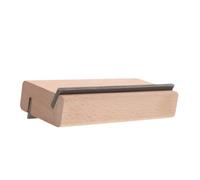 ibasenice Strumento Professionale per Liutai per Smussatura Chitarra e Basso con Ergonomico Legno Naturale Design Doppio Lato per Riparazioni Precise Strumenti Cord Utensile Versatile per