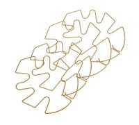 ibasenice Supporto di Monstera in Ferro Color Oro, Robusto e Stabile, 4 Pezzi per Piante Verdi, per Spazi e Rinvaso