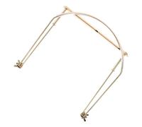 ibasenice Supporto per Armonica a 24 Fori in Metallo Resistente, Tutore da Collo Leggero e Stabile, Accessorio Musicale Portatile per Esecuzioni e Pratica