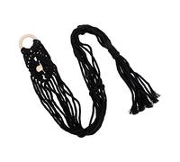 ibasenice Supporto Per Chitarra Macramè Appendino Artigianale Per Chitarra Design Semplice e Elegante Per Parete Accessorio Decorativo Per Musica e Casa