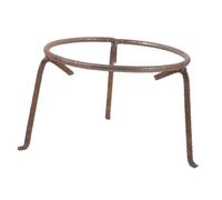 ibasenice Supporto per Wok da Esterno in Ferro Resistente, Griglia Multifunzionale per Campeggio e Picnic, Porta Pentola Robusto e Leggero per Cucina all’Aperto