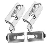 ibasenice Supporto Sicuro Per Giradischi - 4 Clip Per in Vinile Fibbia Di Movimento Ad Alta Resistenza Per Giradischi