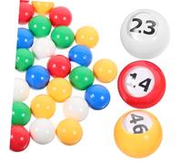 ibasenice Tambola Bingo 50 Pezzi Numeri Per Attività Giochi A Lotteria Divertimento Per Feste Robusto E Luminoso