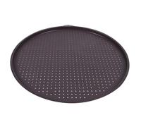 ibasenice Tappetino da Antiaderente Rotondo in Silicone Microforato Resistente al Calore Facile da per Pizza per Cucina e Casa