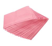ibasenice Tappetino per Manicure e Tatuaggi Rosa e Protezione Tavolo per Pulizia Tattoo Salviette Monouso 20 Pezzi in Pulp Legnoso