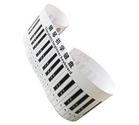 ibasenice Tastiera Piano Adesiva Per Principianti Guida Pratica Tasti e Scale Decorativo Per Tastiera e Pianoforte Materiale Sicuro e Resistente Facile Apprendimento Pianoforte Desktop