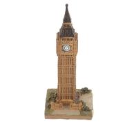 ibasenice Tavolo Big Ben in Resina Solida e Pratica Design Artistico Unico e Creativo per Decorazioni la Casa e Ufficio