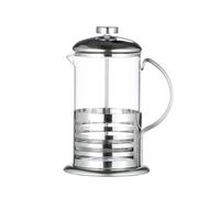 ibasenice Teiera Filtro in Acciaio Inox da 800ml, Resistente al Calore, Facile da Pulire e Pratica per Infusione di Tè e Caffè a Casa