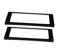 ibasenice Telai Protettivi in Plastica Per Pickup Chitarra 2 Pezzi Anello Protettivo Nero Per Pickup 7 Corde Accessori Superficie Liscia e Resistente All’usura Installazione Semplice