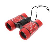 ibasenice Telescopio Per Ragazzo Ragazza Stampa Binocolo Resistente e Antiscivolo Per Osservare La Natura Rosso Corda Da Appendere Al Collo