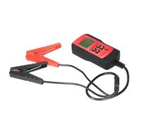 ibasenice Tester per Batterie Auto 12V Schermo LCD Retroilluminato Analizzatore Digitale di Tensione e Resistenza Strumento di Test per Auto Promemoria Acustico per Controllo e Verifica