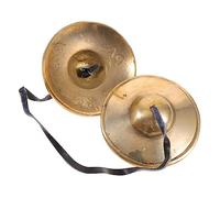 ibasenice Tibetan Tingsha Bell Plates Handmade Percussion Instrument For Yoga Meditation Religious Ceremonies Awareness Sound Therapy Small Lightweight With Case