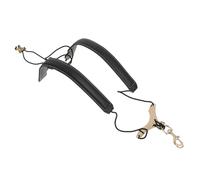 ibasenice Tracolla Per Sassofono Di Cintura Per Sassofono Materiale Robusto e Durevole Per Professionisti Giovani e Principianti Disegno Ergonomico Per Ridurre La Pressione Sul Collo Utilizz